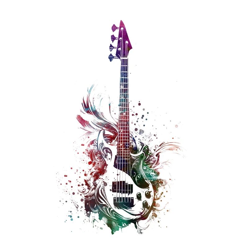 Musique guitare basse