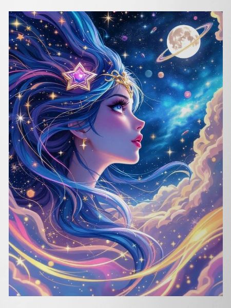 Girl in Galaxy