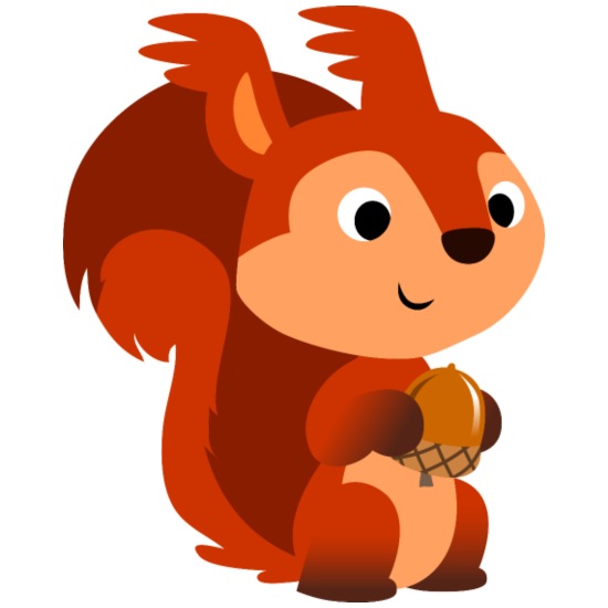 Cute Cartoon Red Squirrel by Cheerful Madness!!' Mug | Spreadshirt