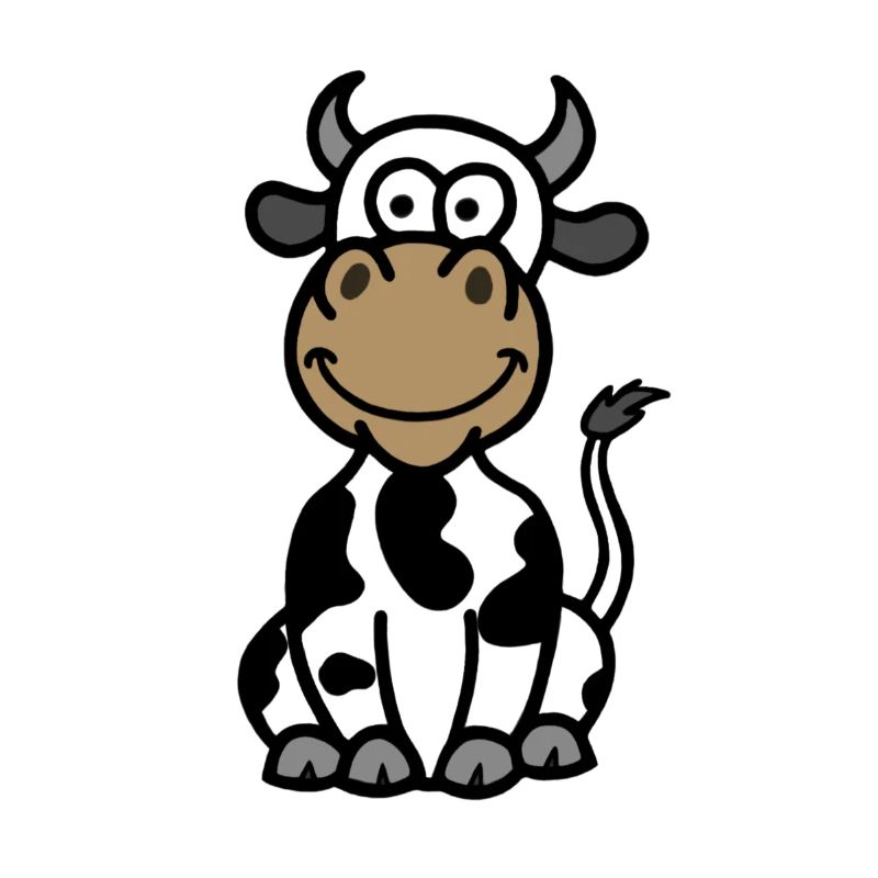 Vache mignonne