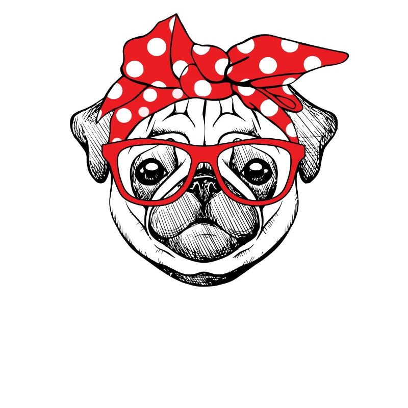 Pug Bandana