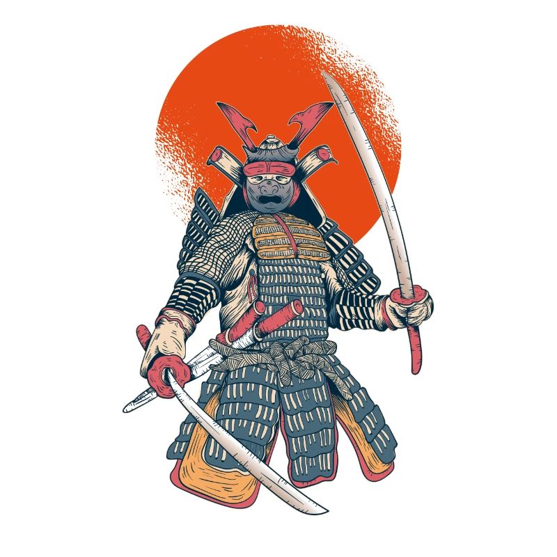 Japanese Warrior Honorable Pride