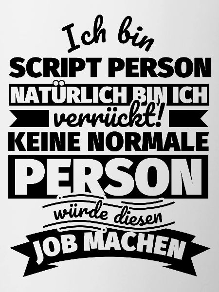 Script Person Geschenke