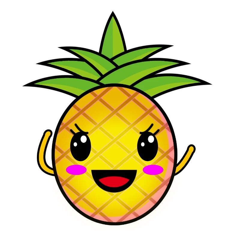 Mignon bébé ananas