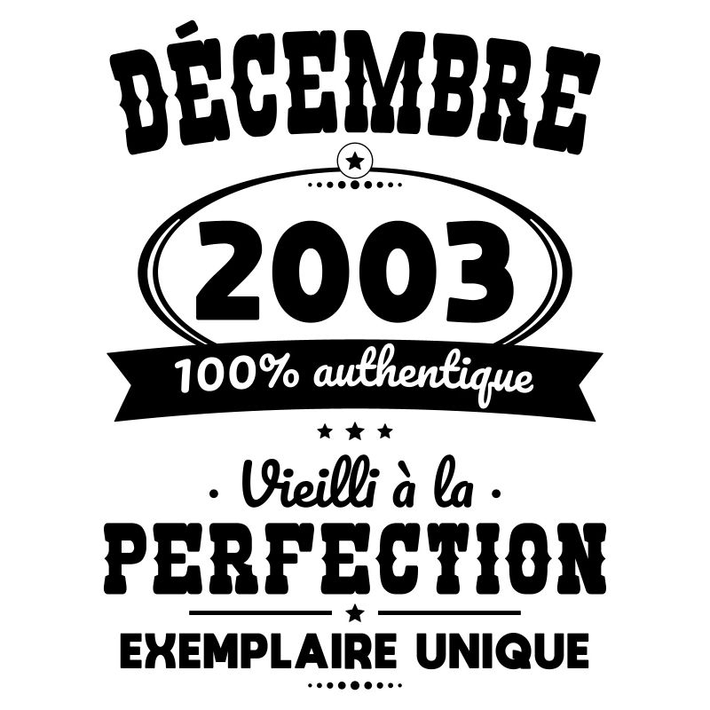Anniversaire 20 ans - Décembre 2003 Perfection