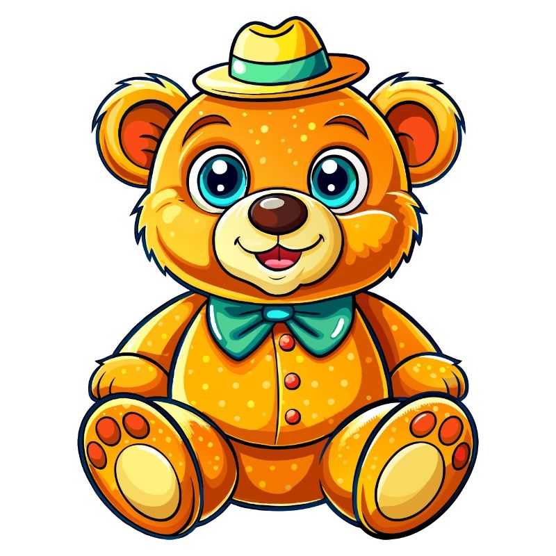 Teddy mit Hut