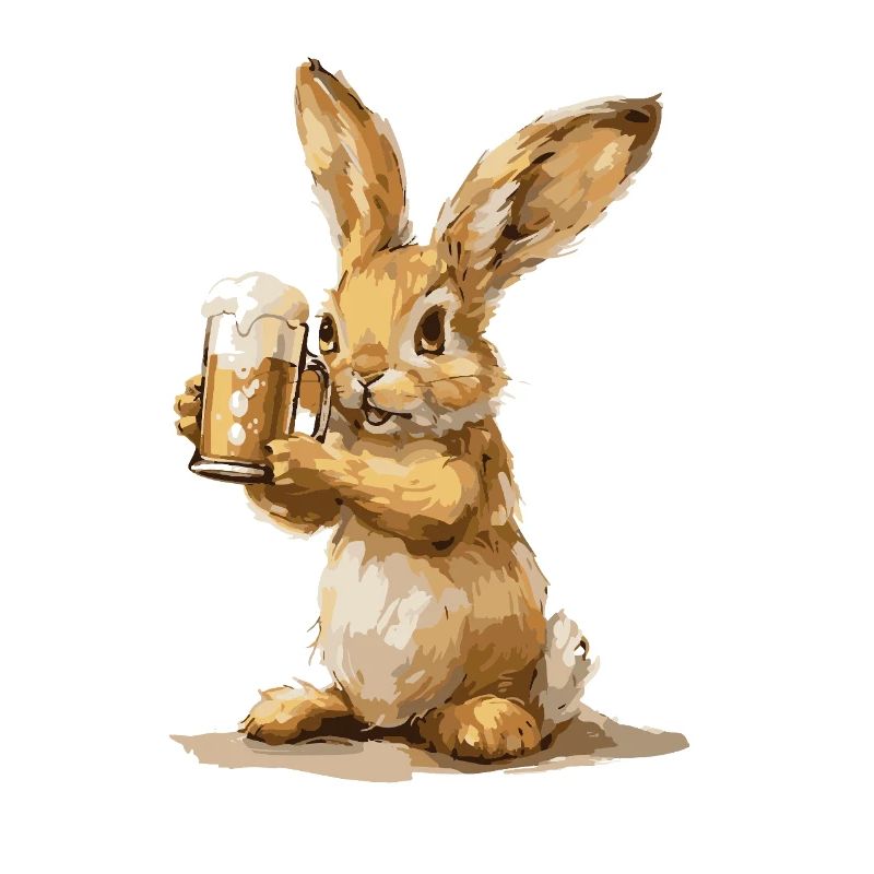 Bunny Bière Drôle