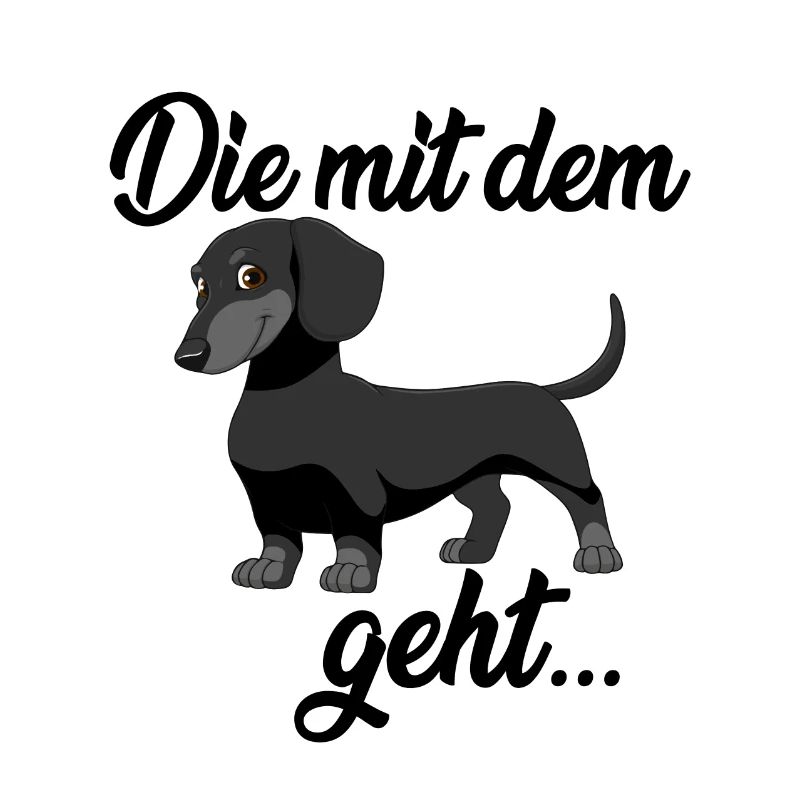 Die mit dem Dackel geht...