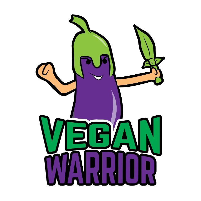 Auberginen-Vegan-Krieger
