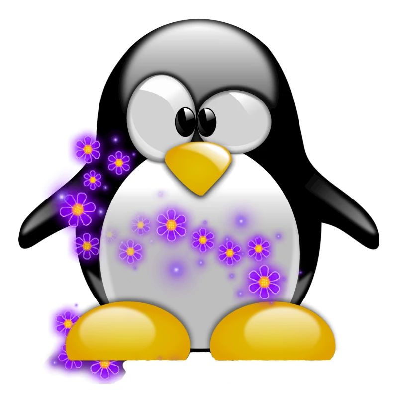 Funny penguin