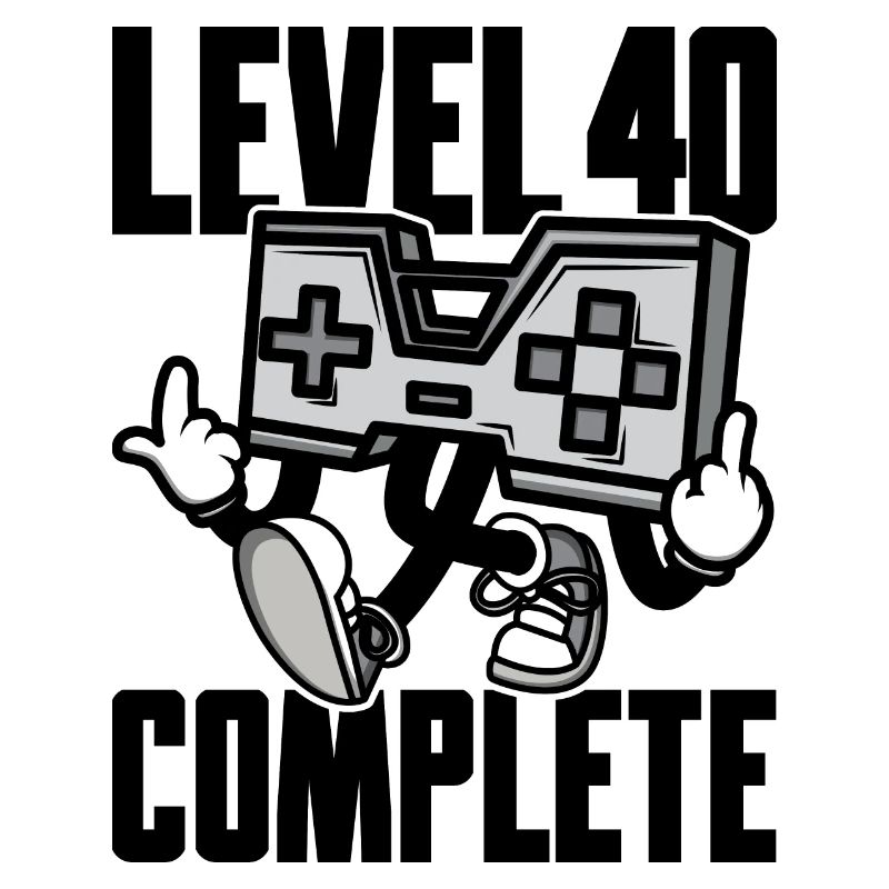 Level 40 Complete Birthday Gift 40 Years