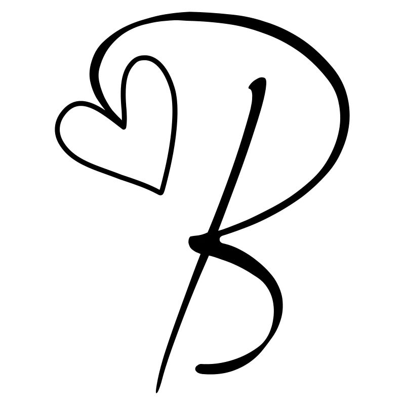 Lettre B Lettre B Calligraphie