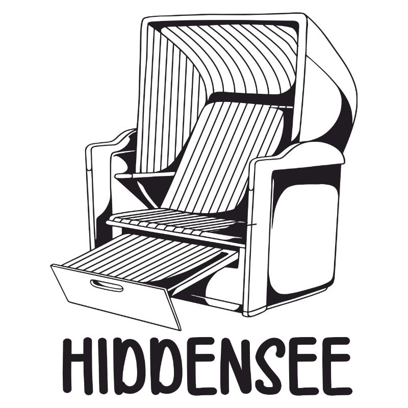 CHAISE DE PLAGE HIDDENSEE