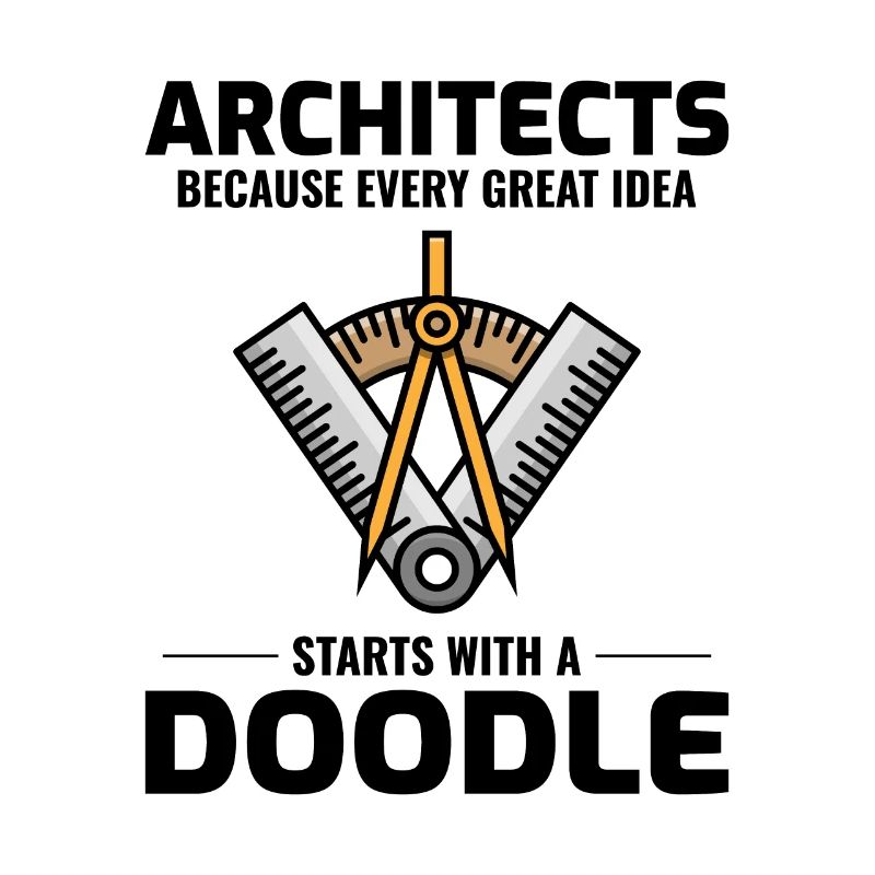 Architect Doodles Interior Design Innovation Funny