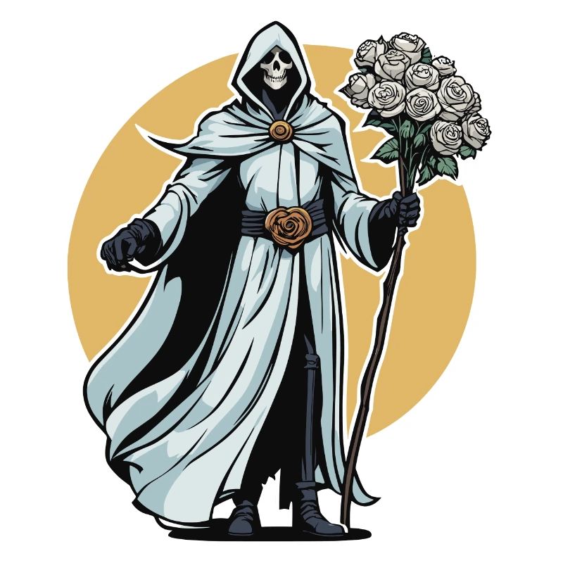 Illustration de fleurs de la Faucheuse