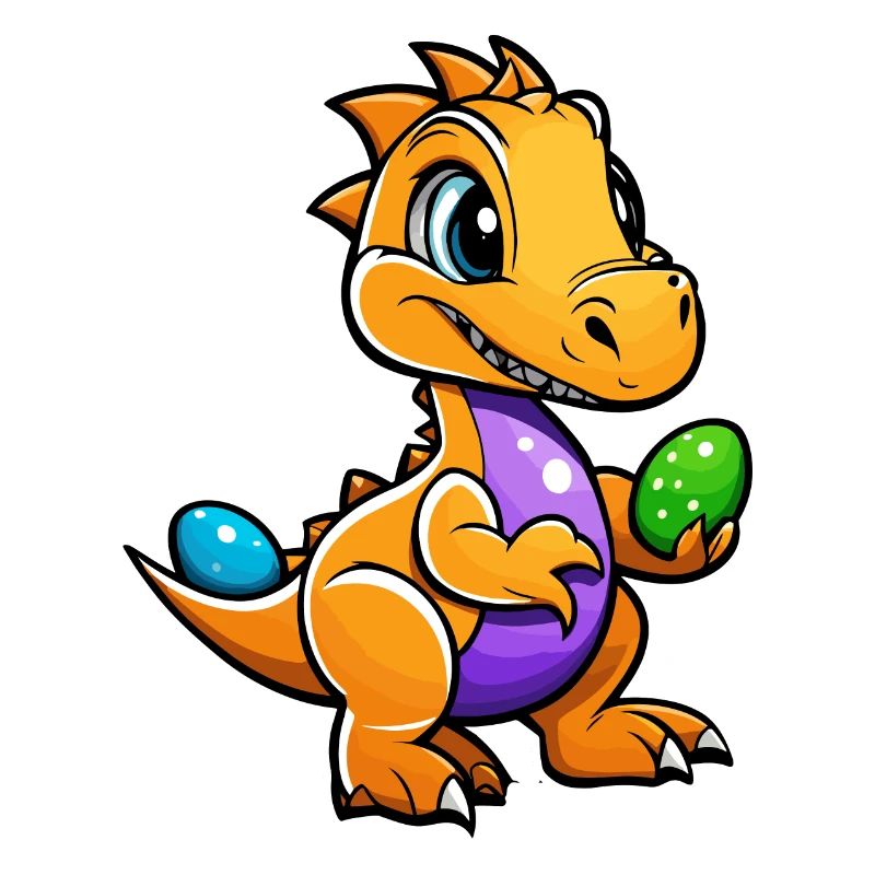 Dinosaur Easter Eggs Easter
