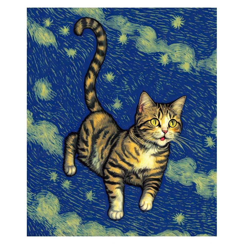 Surréaliste Impressionniste Chat Impressionnisme Chats Pa