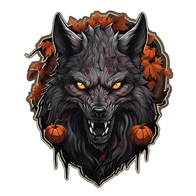 Halloween Wolf 4