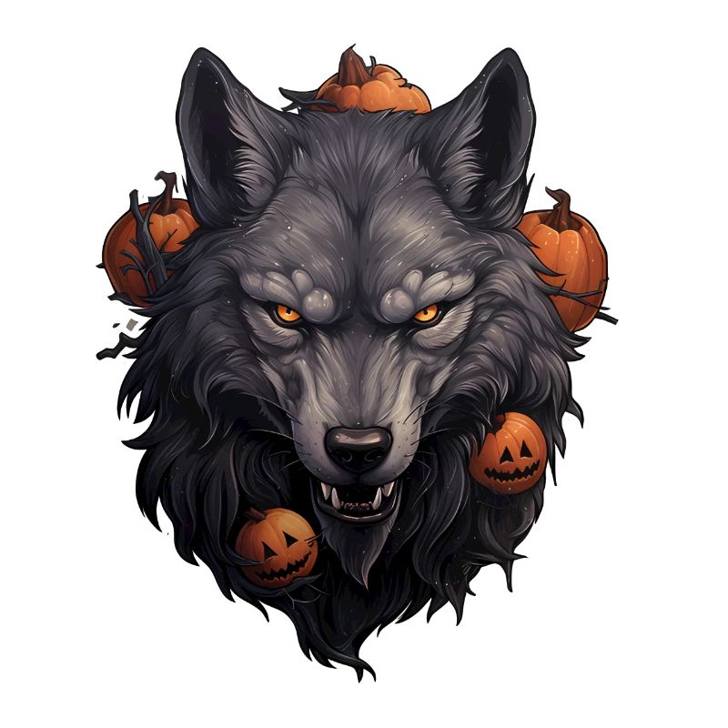 Halloween Wolf 1