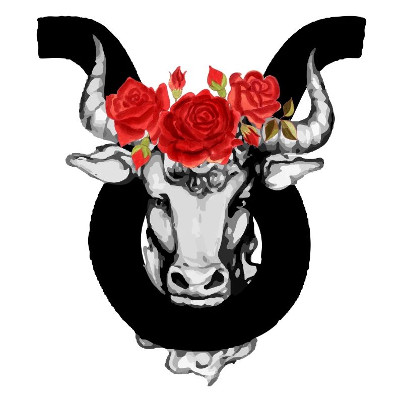Aquarell Stier