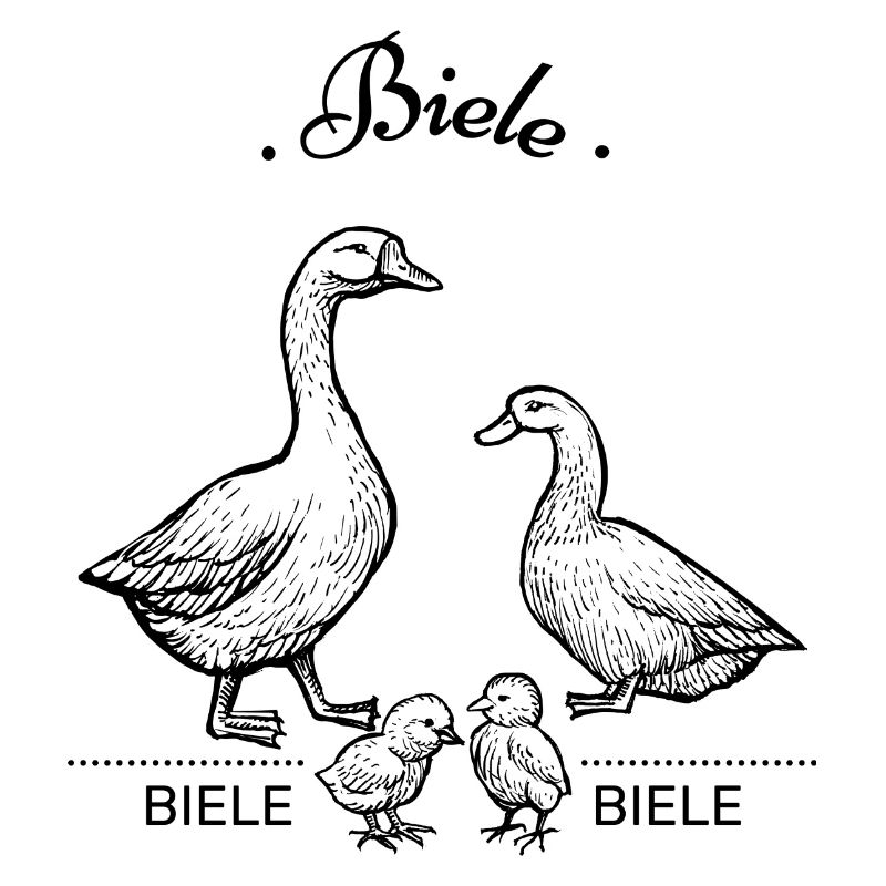 Biele Biele Biele - schwarz