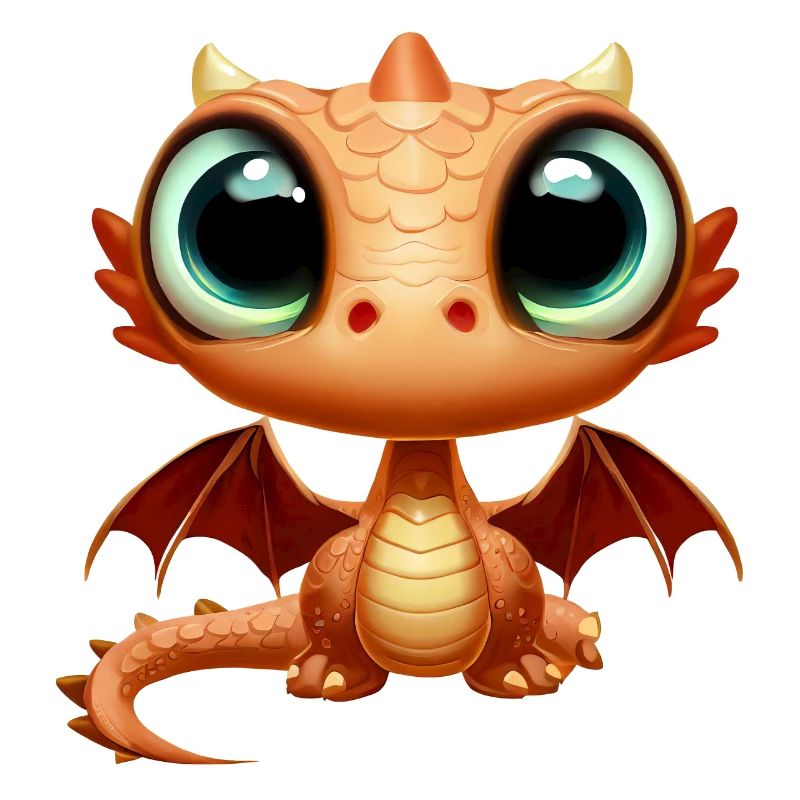 Dragon aux grands yeux