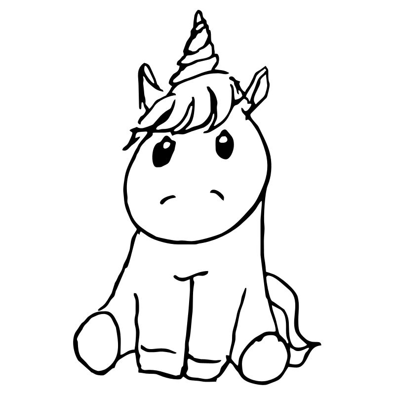 Einhorn knuffig
