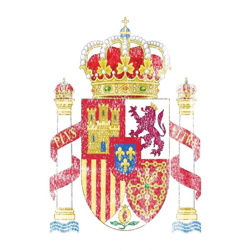 Spanisch-Wappen Spanien Symbol