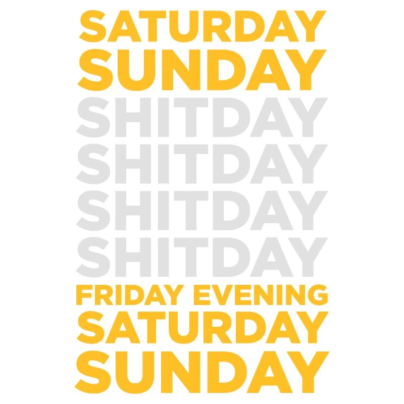 The Shit Day In A Week!