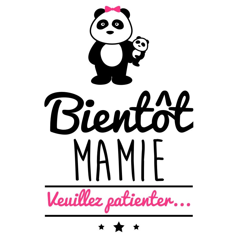 Future mamie, cadeau grand-mère, mamy