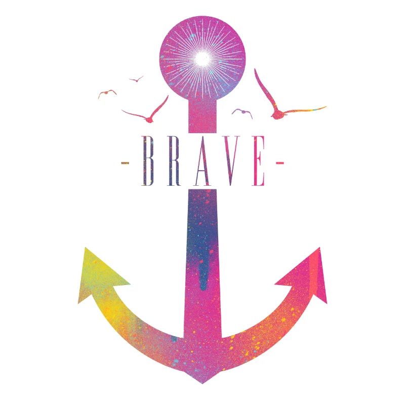 Brave - Ancrage coloré