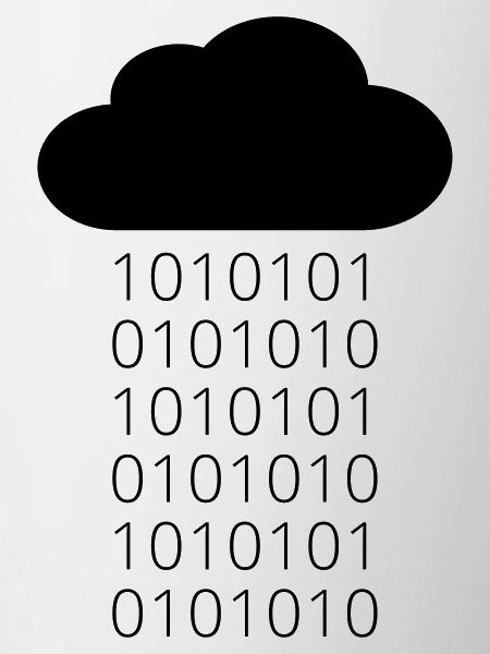 Cloud Data Rain Binary