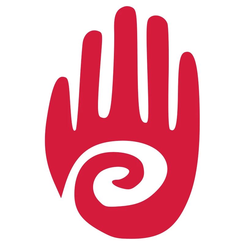 petroglyph hand vector