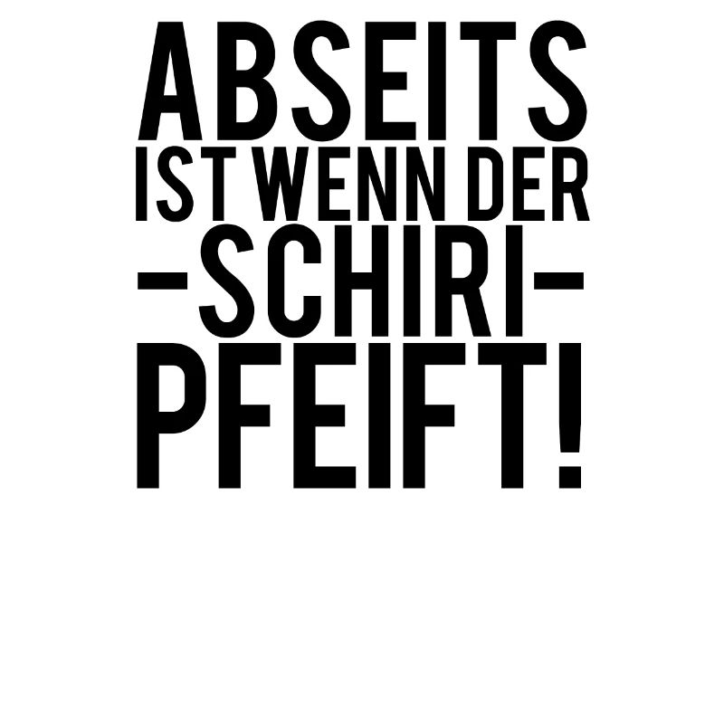 Abseits wenn der Schiri Pfeift