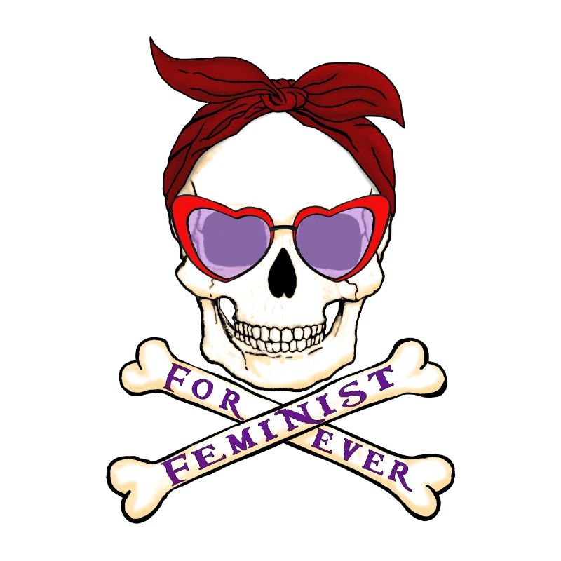 Feminist skull