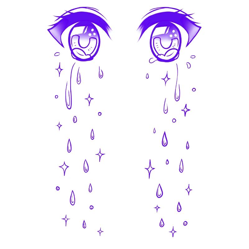 Crying Anime Eyes