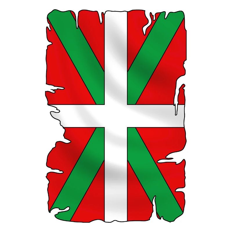 basque drapeau - ikurriña