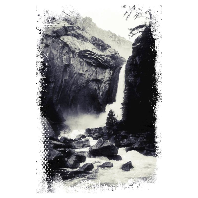 Waterfall in the wild