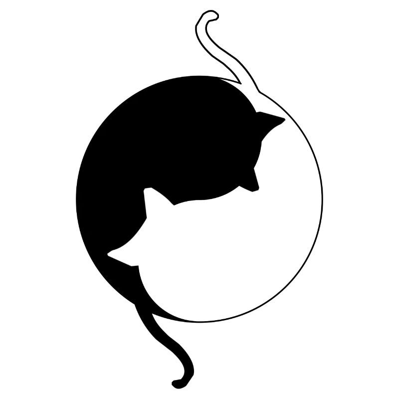 Cat Yin and Yang