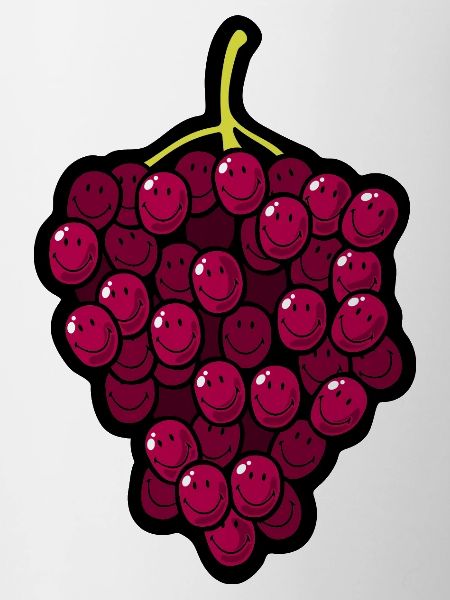 Smiley Grapes