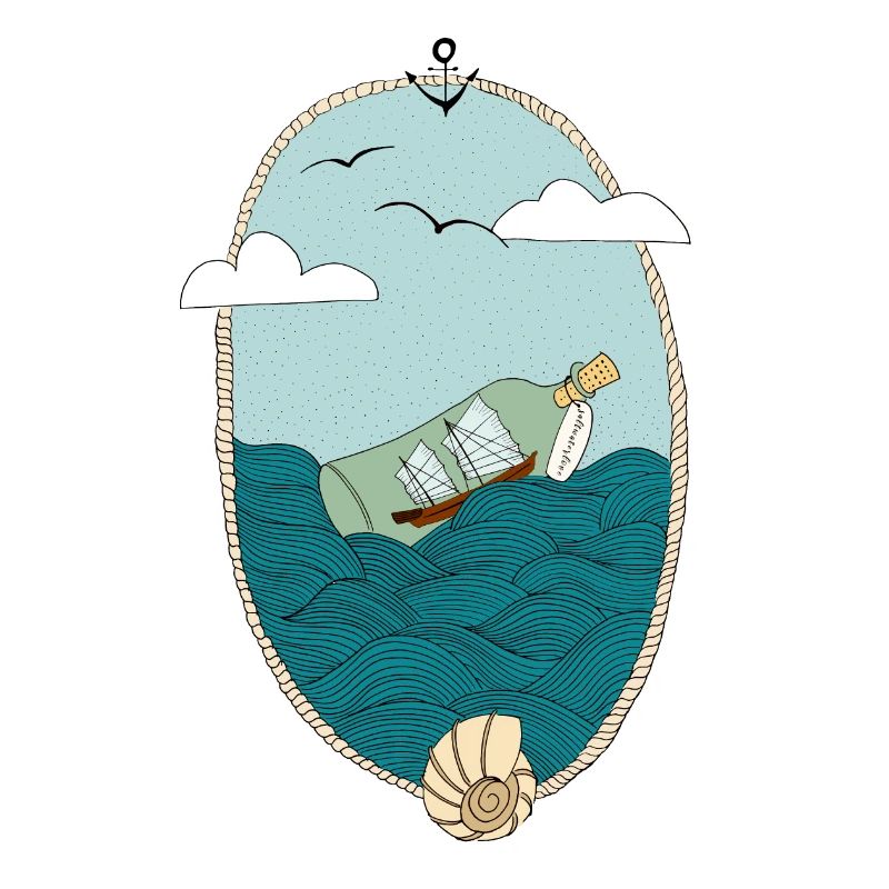 Amour de mer I Martime Message de la mer