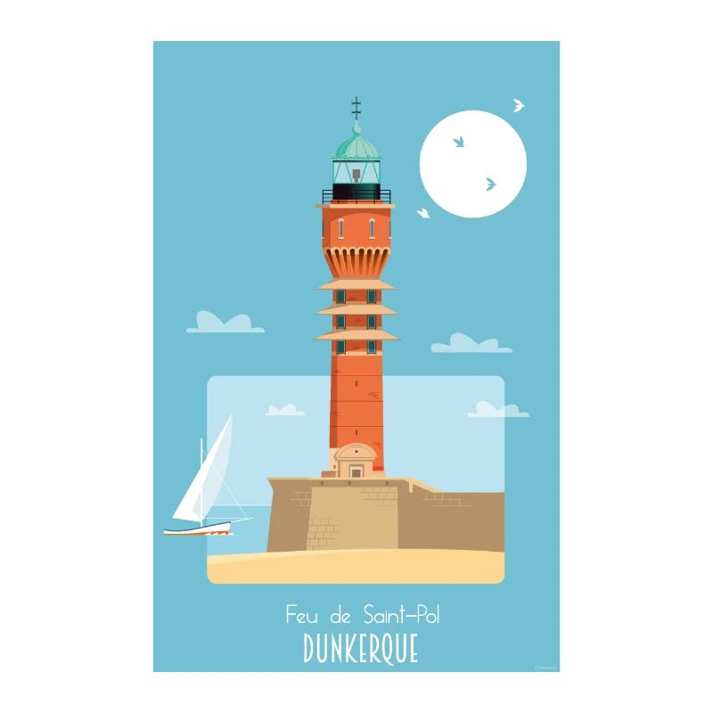 Leuchtturm St Pol Dunkirk