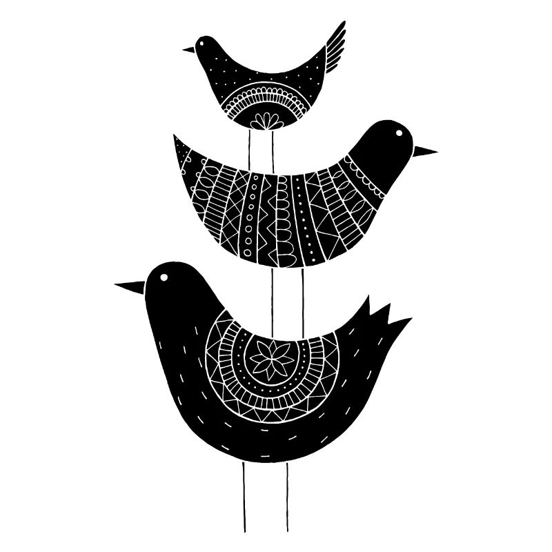 3 oiseaux