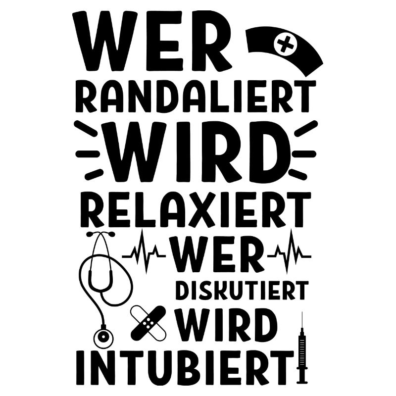 Wird relaxiert Krankenschwester Krankenhaus