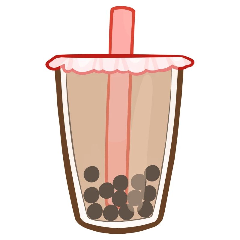 Bubble Tea Milch Tee