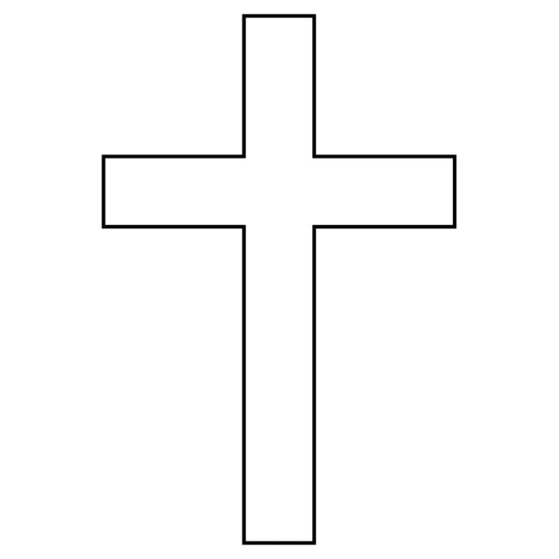Croix latine classique