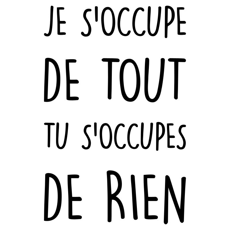 je s'occupe