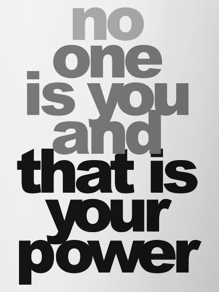 No one's like you!
