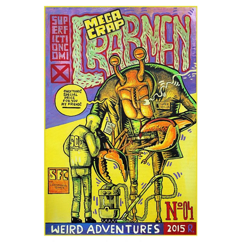 CRABMEN Super Fiction Comix n° 04