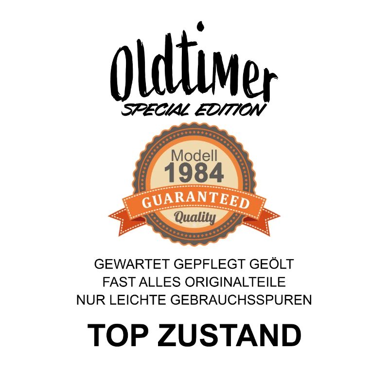 Geburtstag Oldtimer 1984
